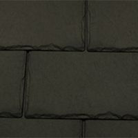 Charcoal lightweight roof tile sample